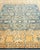 Solo Rugs Mogul, One-of-a-Kind Hand-Knotted Area Rug in Blue, 6' 2" x 6' 5" For Sale - Image 4 of 8