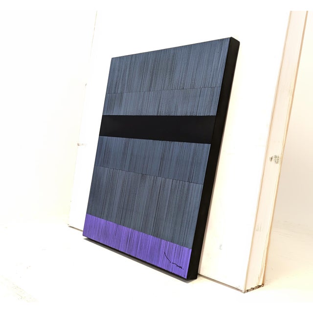 Gray Contemporary Art Painting - Tehos - Abstraction LDS 03-2026 For Sale - Image 8 of 10