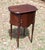 Brown Vintage Mahogany French Style Tobacco Humidor Cabinet Smoke Stand Bedside Table For Sale - Image 8 of 12