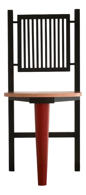 Vintage French Sculptural Chair, 1980s