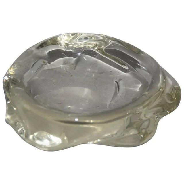 Glass Vintage Murano Glass Bowl For Sale - Image 7 of 7