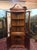 Vintage Corner Cabinet, Burl Walnut and Curly Maple Cabinet For Sale - Image 11 of 11