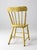 Antique Primitive Painted Plank Seat Chair For Sale - Image 6 of 12