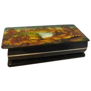 Hand-Painted Russian Lacquer Box