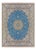 Hand-Knotted Nain Rug in Wool and Silk For Sale