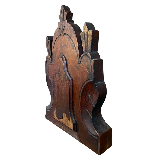 Victorian Antique Eastlake Carved Wooden Architectural Fragment Furniture Remnant For Sale - Image 3 of 9