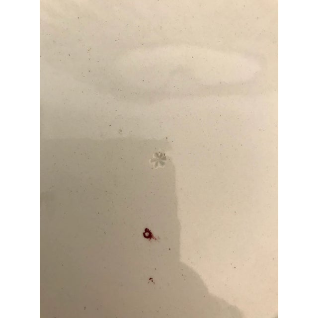 Early 19th Century Antique William Adams & Sons Staffordshire Red Transferware Plate For Sale - Image 5 of 7