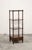 This elegant English étagère is crafted in rich mahogany, showcasing a refined balance of utility and classic form. The...