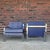 Cy Mann Pair of 80s Cy Mann Chrome Based Club Chairs Milo Baughman Style For Sale - Image 4 of 13