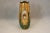 Late 19th Century Antique Handcrafted Bohemian Art Glass Green Glass & Gold Gilt Vase With Enamel Flowers For Sale - Image 5 of 11