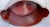 Midcentury Red Footed Tole Tin Waste Basket With Decoupage Print For Sale In Nashville - Image 6 of 13