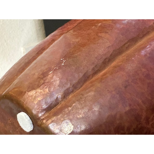 Arts and Crafts Hand Hammered Copper Vase For Sale - Image 4 of 12