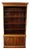 English Mid-20th Century Chippendale Style Bookcase Cabinet For Sale