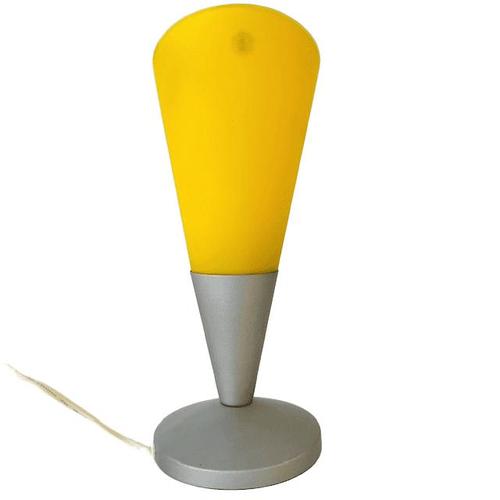 Vintage Kryolit Table Lamp in Grey and Yellow from Ikea, 1990s For Sale - Image 6 of 9