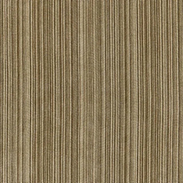 Sample - Schumacher Menton Chenille Fabric in Teak For Sale
