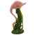 Mid-Century Modern 1950s 13" Tall MCM California Pottery Ceramic Long-Legged Flamingo Figurine For Sale - Image 3 of 6