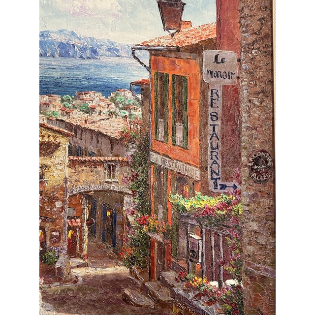 French Country Painting: “Haut De Cagne” by Sam Park For Sale - Image 3 of 6
