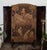 Upholstered English Arts and Crafts Firescreen With Medieval Harvest Scene For Sale - Image 9 of 14