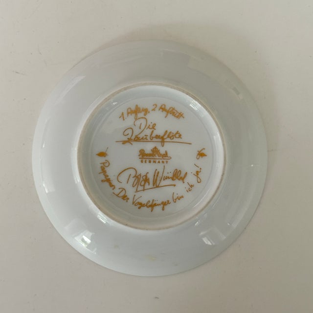Small Magic Flute Saucer by Björn Wiinblad for Rosenthal, Germany, 2000s For Sale - Image 3 of 5