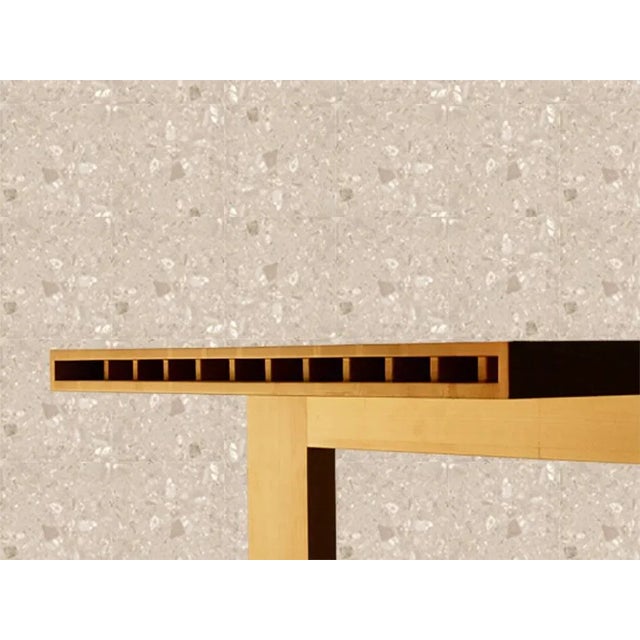 The Alveo table, entirely made of solid wood, is characterized by the alveolar structure of the surface, which totally...