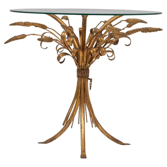 20th Century Italian Brass Coffee Table With Glass Top For Sale - Image 15 of 18