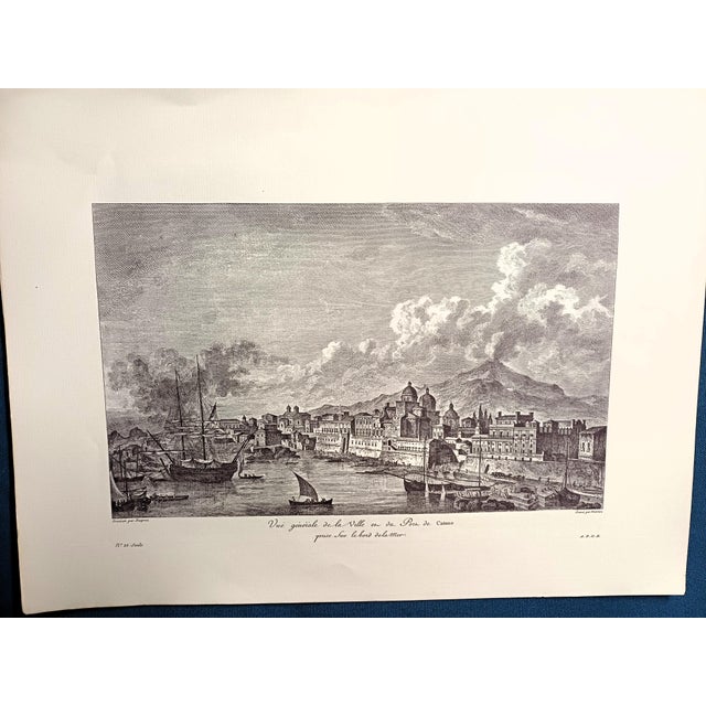 Louis Despréz, The Castle and the City of Catania, 1800s, Archival Pigment Print For Sale - Image 6 of 10