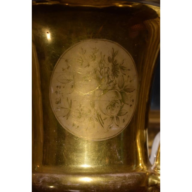 19th Century Old Paris Porcelain Urn Circa 1830 to 1840 For Sale - Image 5 of 5