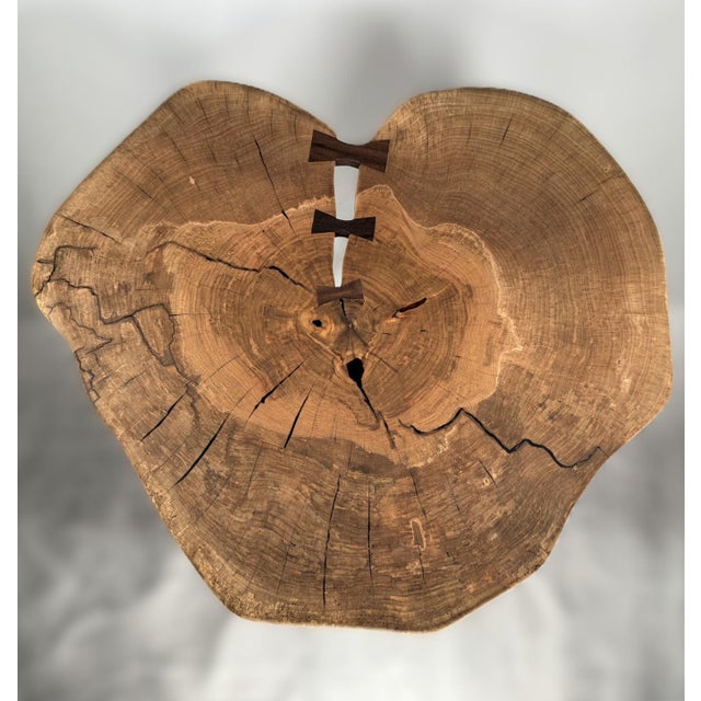 Heart Table No. 2 – Artisan Black Walnut Coffee Table With Live Edge For Sale - Image 9 of 10