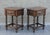Early 20th Century Louis XIII French Oak Bedside Cabinets with Barley-Twist Legs, 1930, Set of 2 For Sale - Image 12 of 12