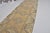 Mustard Long Vintage Turkish Runner, Mustard Yellow and Ochre Anatolian Rug For Sale - Image 8 of 10