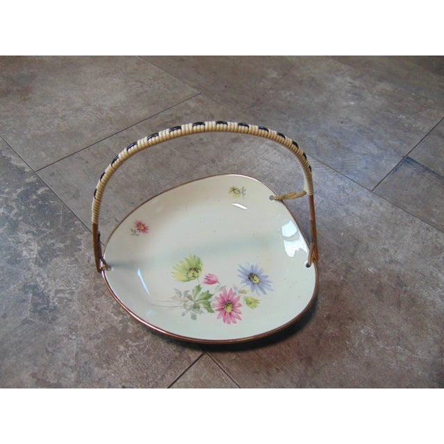 1960s Vintage Plate by J. Kronester, Bavaria, 1950s For Sale - Image 5 of 5