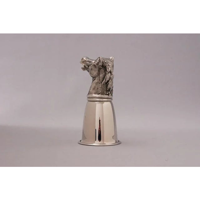 Mid-Century Modern Vintage Cup with Horse Head from Gucci, 1970s For Sale - Image 3 of 11