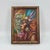 Purple Original Contemporary Indigenous Warrior Oil Painting on Panel For Sale - Image 8 of 8