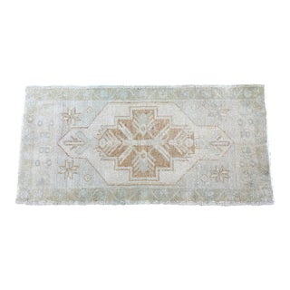 Vintage Turkish 2x3 Mini Rug For Sale
