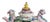 East Indian Porcelain Teapot For Sale - Image 5 of 8