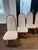 Late 20th Century Set of 8 Benny Linden Solid Teak Dining Chairs | Danish Modern | Original Upholstery | 2 Armchairs & 6 Side Chairs For Sale - Image 5 of 13