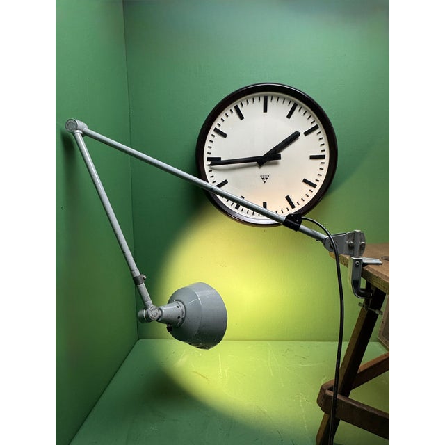 Bauhaus Task Lamp by Curt Fischer for Midgard, 1950s For Sale - Image 3 of 11