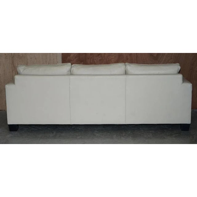 Leather & Mahogany Graham 3-4 Seater Sofa from Ralph Lauren For Sale - Image 14 of 18