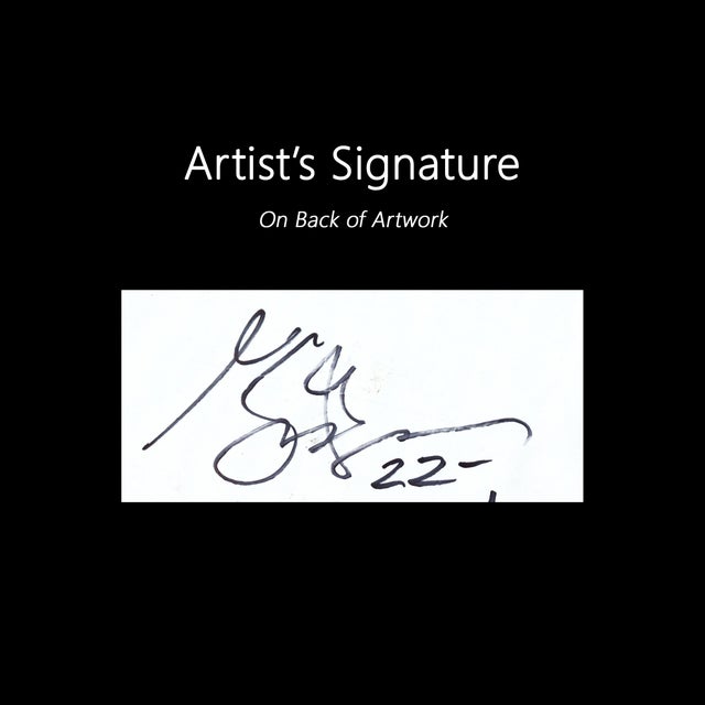 Rodeo Mirage - Abstract Color Drenched Western Inspired Artwork by Gary John For Sale In Los Angeles - Image 6 of 6