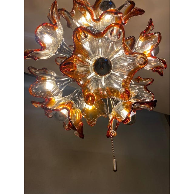 Murano Sputnik Chandelier, Italy, 1960s For Sale - Image 15 of 16