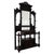 Wood Antique English Victorian Green Man Hall Stand in Carved Oak, 1800s For Sale - Image 7 of 14
