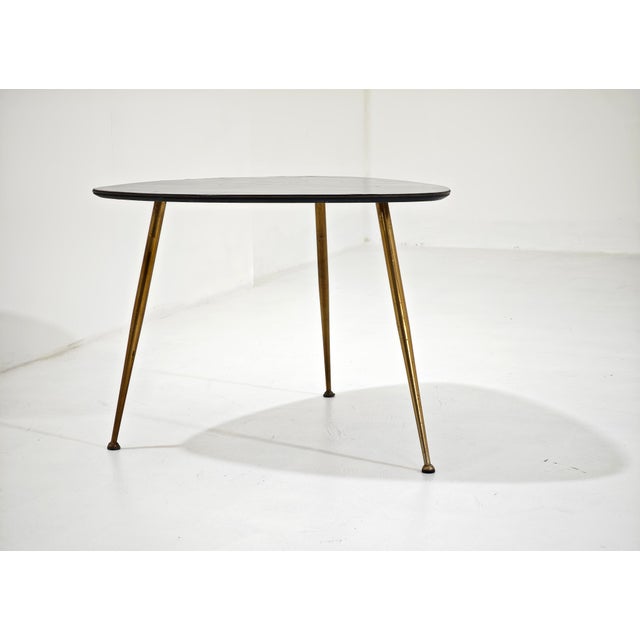 1950s Mid-Century Modern Low Wooden Coffee Table, Italy, 1950s For Sale - Image 5 of 15