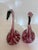 Murano Murano Vintage Hand Blown Glass Flamingos, a Pair For Sale - Image 4 of 5