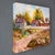 Traditional Original Impressionist Landscape Farm House Oil Painting Signed Rodden For Sale - Image 3 of 8