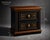 Pair of Vintage 1970s Drexel-Attributed Nightstands — Custom Midnight Blue & Gilded Finish, Dovetail Construction For Sale - Image 4 of 5