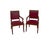 Set of Directoire Style Armchairs in Cherry Wood, 1990s For Sale - Image 10 of 10