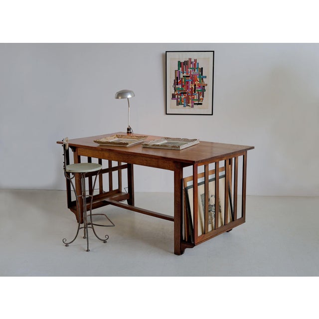 Antique Arts and Crafts Table, 1900 For Sale - Image 9 of 10