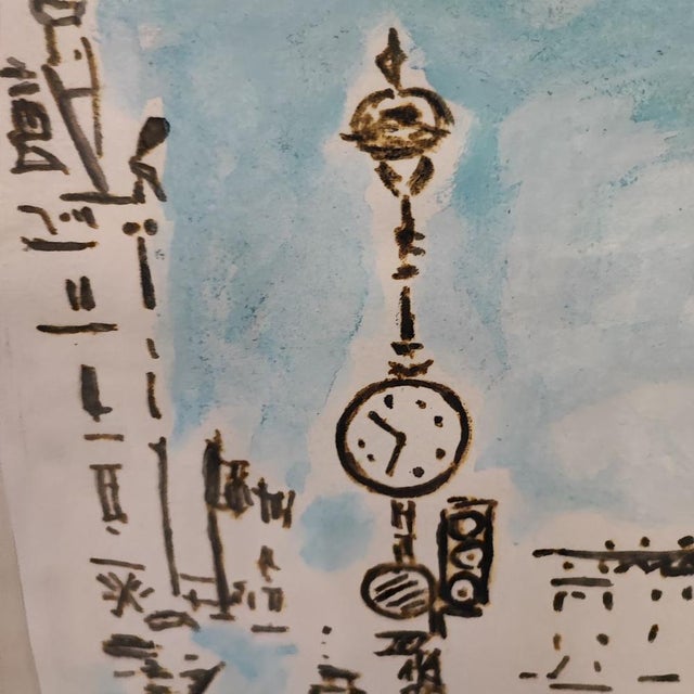 Orfeo Tamburi, 1968, Mixed Media For Sale - Image 3 of 9