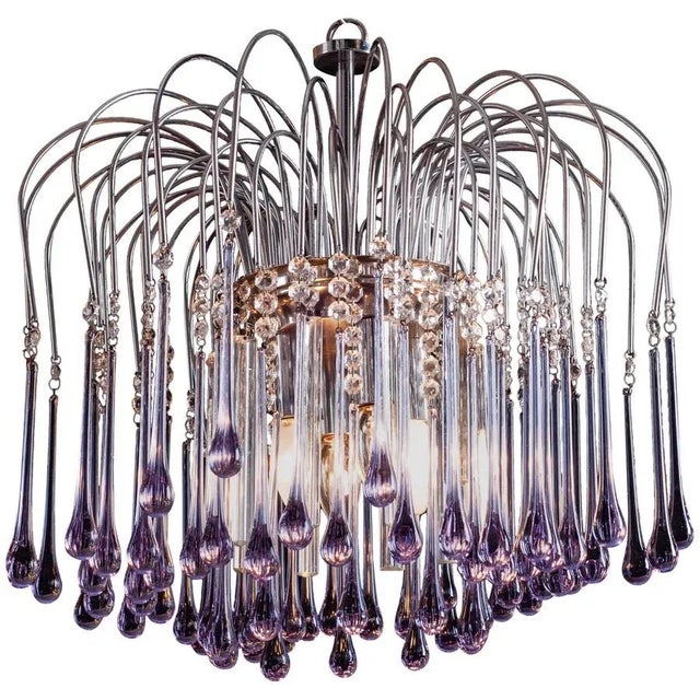 Murano Chandelier from Venini, 1960s For Sale - Image 10 of 10