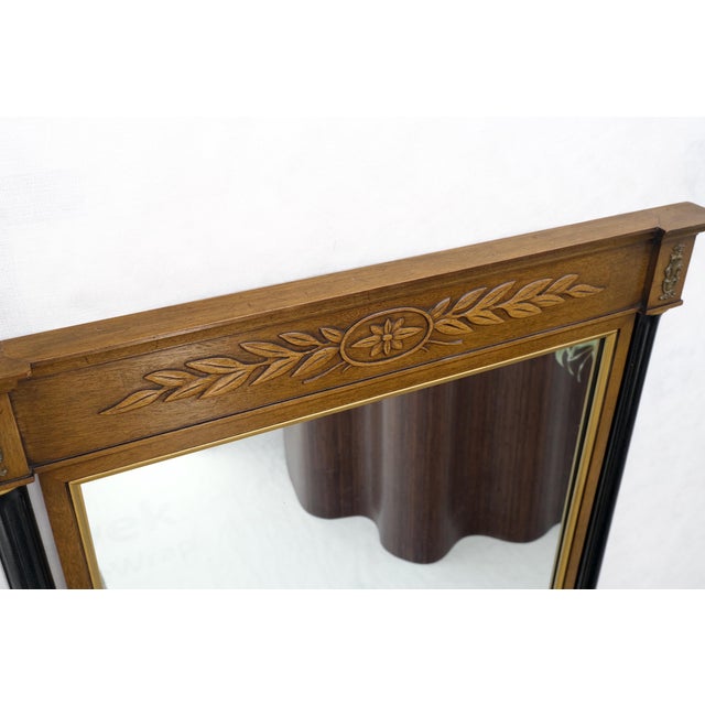 Neo Classical French Rectangle Wall Mirror For Sale - Image 4 of 8